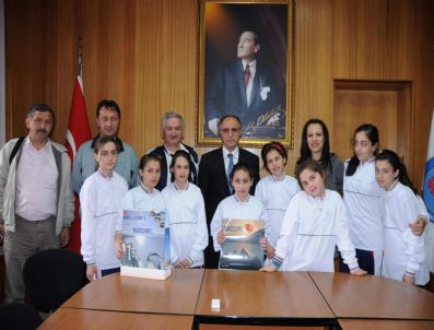 ALI YÜKSEL - Trabzonlu Basketçilerden Ziyaret