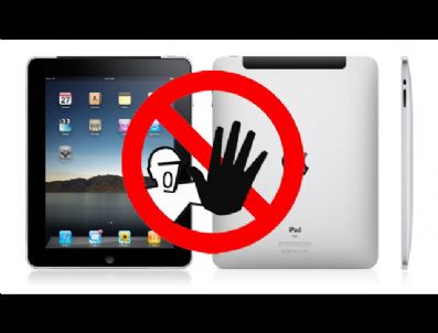 İsrail iPad'e ilginç yasak