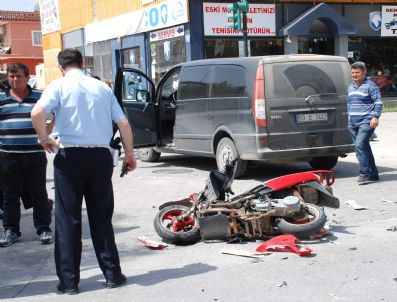 Didim'de Motosiklet Kazası: 1 Yaralı