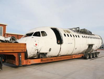 Hurdaya ayrılan uçak kafetarya oluyor