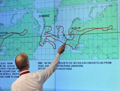 Germany Aır Traffıc Volcano Ash Cloud