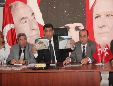 MACIT ÖZCAN - Mersin'de Mhp'liler Belediye Çalışmalarını Değerlendirdi