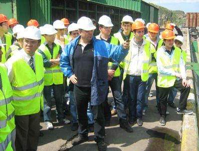 Meslek Liseliler İçdaş Tesislerini İnceledi