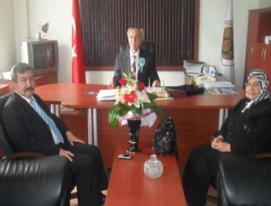 HÜSEYIN TUĞCU - Milletvekili Hüseyin Tuğcu, Kütahya Tarım İl Müdürü Bekir Gencer'i Ziyaret Etti