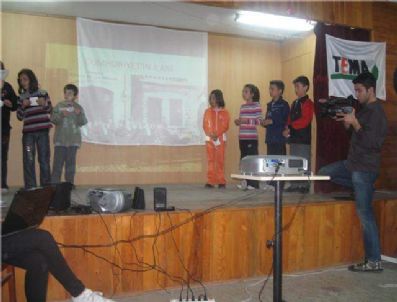 BEKİR AKSOY - Tema İlköğretim Öğrencilerini Bilgilendirdi