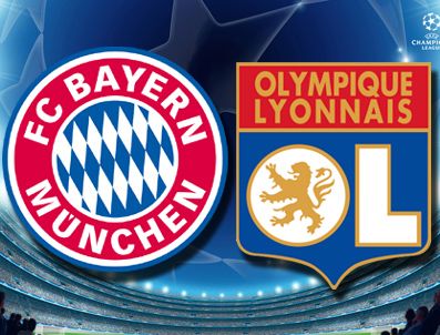 RIBERY - Bayern Münih sahasında Lyon'u ağırlıyor
