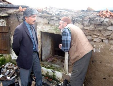 FATIH GENEL - Evi Yanan Kişiye Devlet Sahip Çıktı