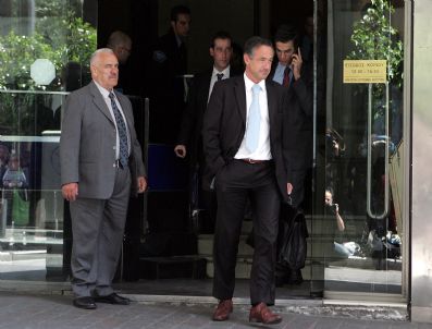 Greece Imf Experts In Athens