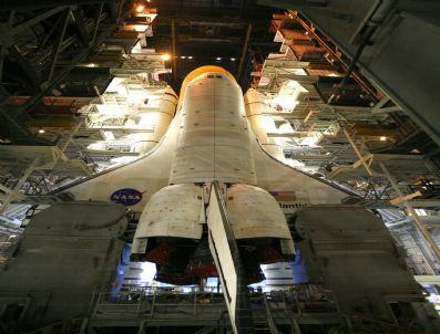 Usa Shuttle Atlantıs Rollout Scrubbed