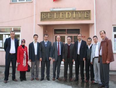 SELIM GÖREN - Ak Parti'den Sivriler Belediyesine Ve Teşkilatına Ziyaret