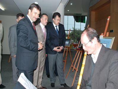 MUSTAFA ÇEK - Hüsn-ü Hat Sanatçısı Haluk Özkan'dan 9. Kişisel Sergi