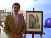 Okul Müdürü, 'Ümitle Bakış' Adlı Kişisel Resim Sergisi Açtı