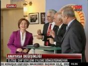 Vekillerin sözü kesildi ve reklama gidildi