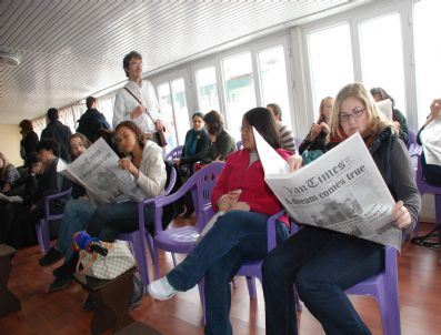 Abd'li Öğrencilerden Van Times'a Ziyaret