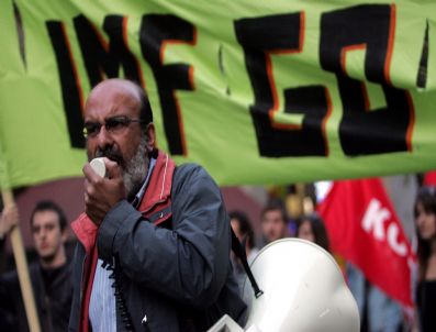 Greece Actıvatıon Of Imf Eu Support Protests