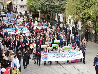 Sarıyer Belediyesi 5. Uluslararası Çocuk Şenliği coşkuyla başladı