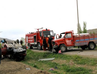 BALLıCA - Çankırı'da trafik kazası: 2 ölü, 7 yaralı