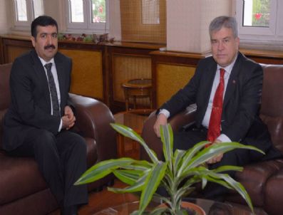 HALUK İMGA - Konya Valisi'nden Afyonkarahisar'lı Mevkidaşına Ziyaret