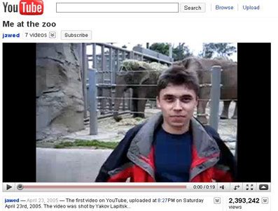 YouTube'un ilk videosu