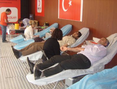 ABDÜLKADIR KARATAŞ - Kızılay Kan Alma Aracı Soma'da