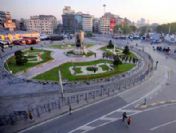 Taksim meydanı 1 mayıs'a hazırlanıyor