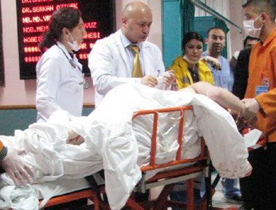 Trafik kazası : 5 yaralı