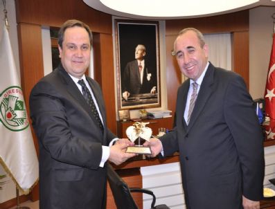 KERIM AKSU - Giresun Üniversitesi Rektörü Öztürk Veda Ziyaretlerine Başladı