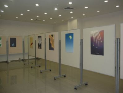 MELIKŞAH ÜNIVERSITESI - 'Afiş Tasarımları Sergisi' Kayseri Park'ta Açıldı