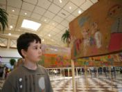 Ana Okulu Öğrencilerinden Rekorluk Resim Çalışması