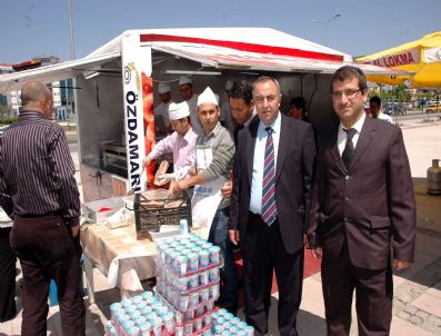 SOĞUCAK - Demiryolu Çalışanları Lokma Hayrı Yaptı