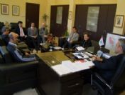 Doçentliğe Yükselen Öğretim Elamanları Rektörü Ziyaret Etti