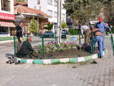 Elmalı Belediyesi'nden 35 Bin Çiçek