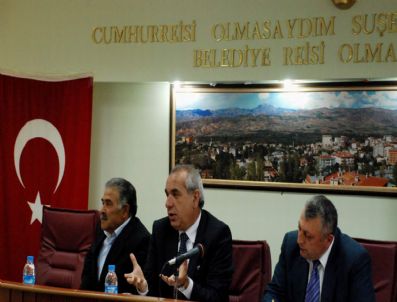 HIKMET AYDıN - Suşehri Sulama Birliğinin Nisan Ayı Olağan Meclis Toplantısı Yapıldı