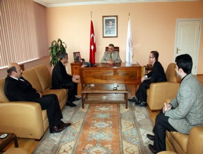 İLYAS DÖKMETAŞ - Diş Hekimlerinden Cumhuriyet Üniversitesi Rektörüne Ziyaret