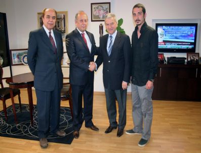 ATTILA SEZGIN - Emniyet Müdürü Yılmaz'a Teşekkür Ziyareti