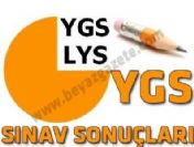 ÖSYM YGS 2010 Sınav Sonuçları