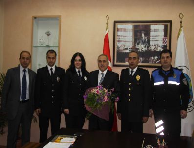 Hendek Polisinden Başkan İnciye Ziyaret