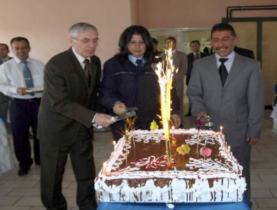 CAFER ŞAHIN - Uşak Emniyet Müdürlüğünde Doğum Günü Kutlaması