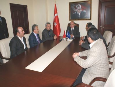 Yozgat'ta Sendika Temsilcilerinden Vali Amir Çiçek'e Ziyaret