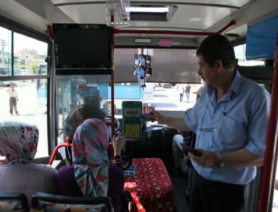 Akıllı Kart Halk Otobüslerinde Kullanılmaya Başladı