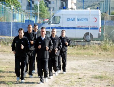 TUNCAY KıLıÇ - Edremit'te İtfaiyeciler Güne Sporla Başlıyor