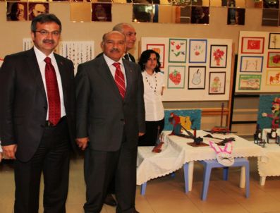 OSMAN HAMDİ BEY - Engelli Öğrencilerden Göz Kamaştıran Sergi