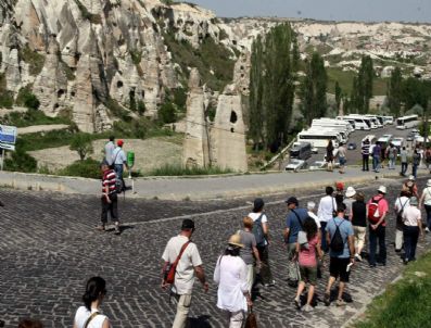 ÖRENYERI - Kapadokya'yı Nisan Ayında 237 Bin Turist Kişi Gezdi
