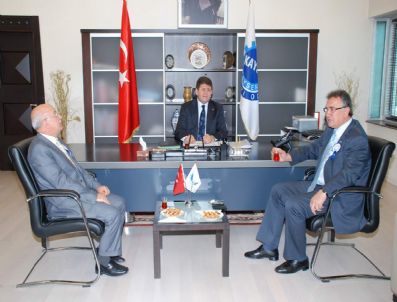 MEHMET KıR - Sgk İl Müdürü Kır'dan Kayso Başkanı Boydak'a Ziyaret