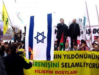 Beyoğlu'nda İsrail Karşıtı Gösteri