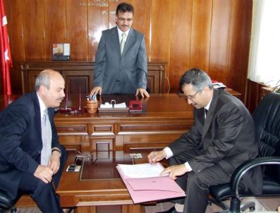 ABDÜLKADIR ATALıK - Çan'da Fen Lisesi'nin Protokolü İmzalandı