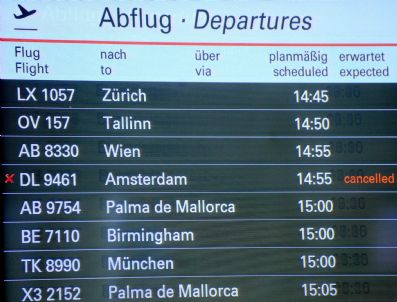 Germany Flıghts Volcano