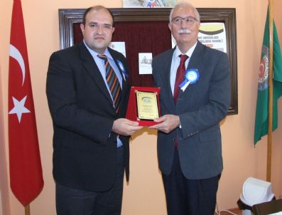 BAĞ KUR - Sgm'den Ziraat Odası Başkanı Atıcı'ya Plaket