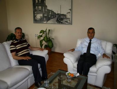 HÜSEYIN ATAK - Vali Atak'tan Başkan Dişli'ye Veda Ziyareti