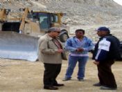 Vali Güvençer Yol Çalışmalarını İnceledi